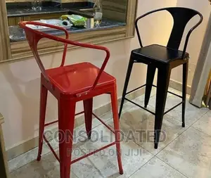 Photo - High Metal Barstools