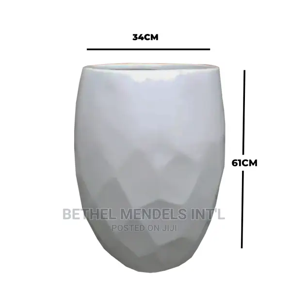 Nigeria's Major Distributor of Best Fiberglass Flower Vases in Ikeja