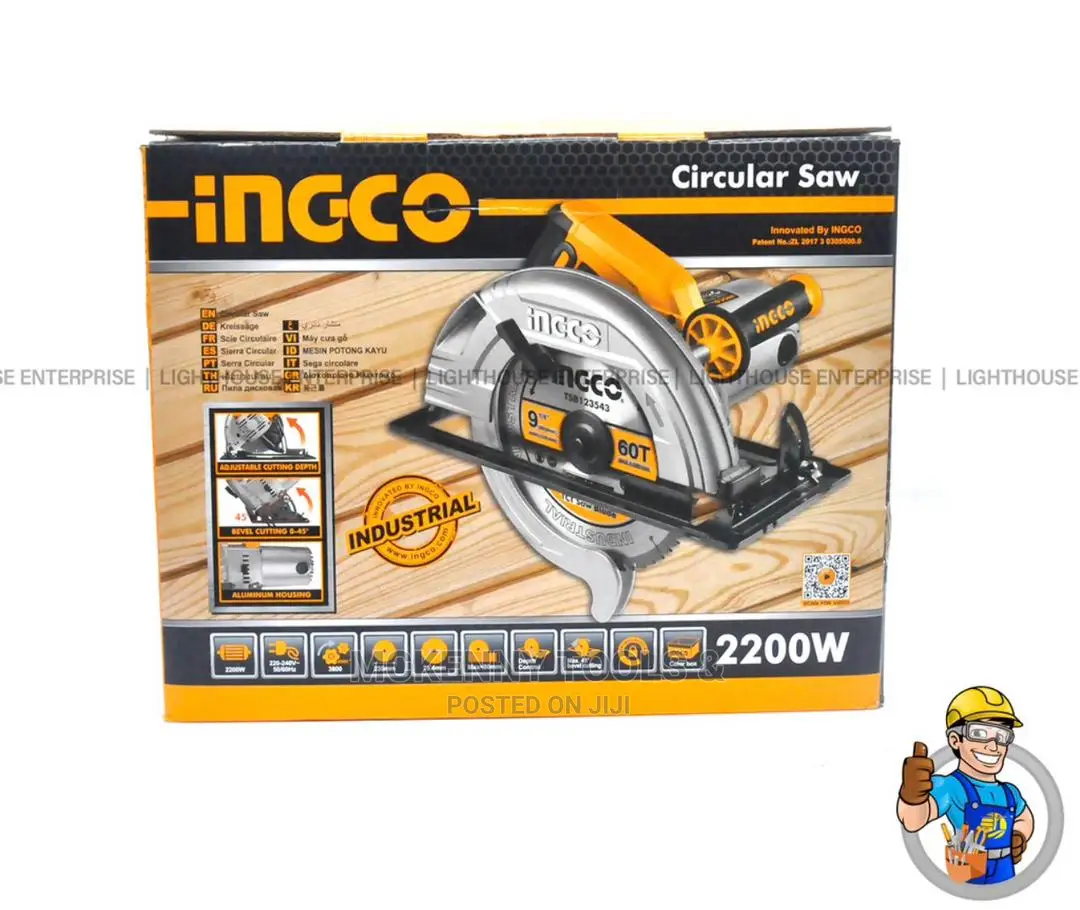 INGCO Circular Saw 91/4′′2200w in Lagos Island (Eko) Electrical Hand