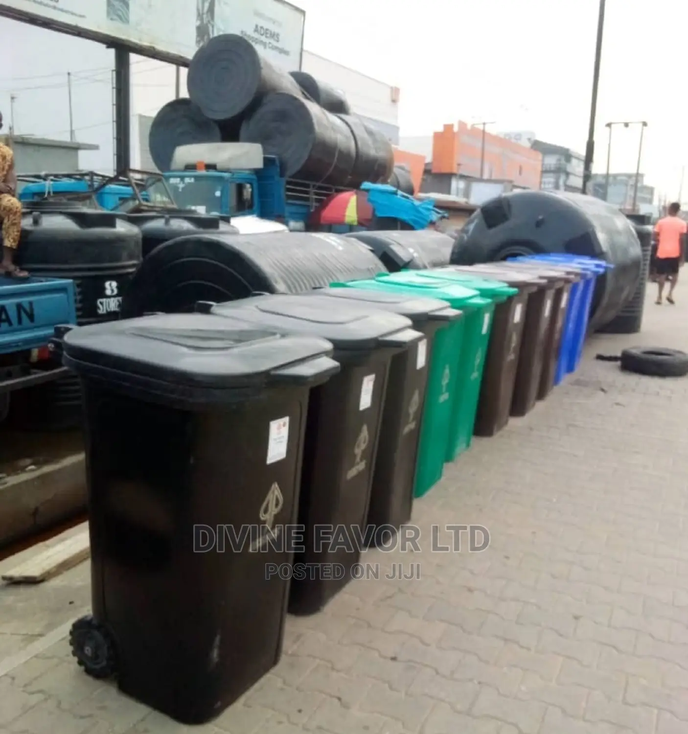 Waste Bin/Dustbin/Wheeler Geepee in Ojo Garden Supplies, Divine Favor