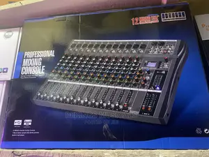 Photo - Yamaha 12 Channels Professional Live Mixer Wit Bluetooth/Usb