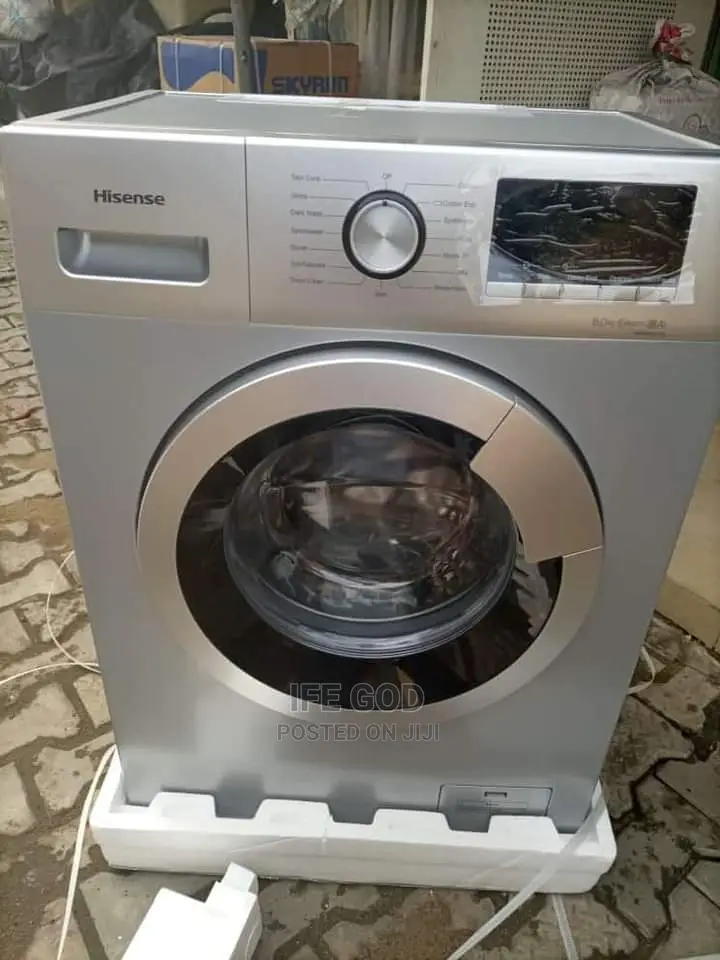 Original Hisense 8KG Washing Machine Front Load Washer Spin in Amuwo