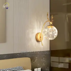 Antlers Gypsophila Wall Lamp