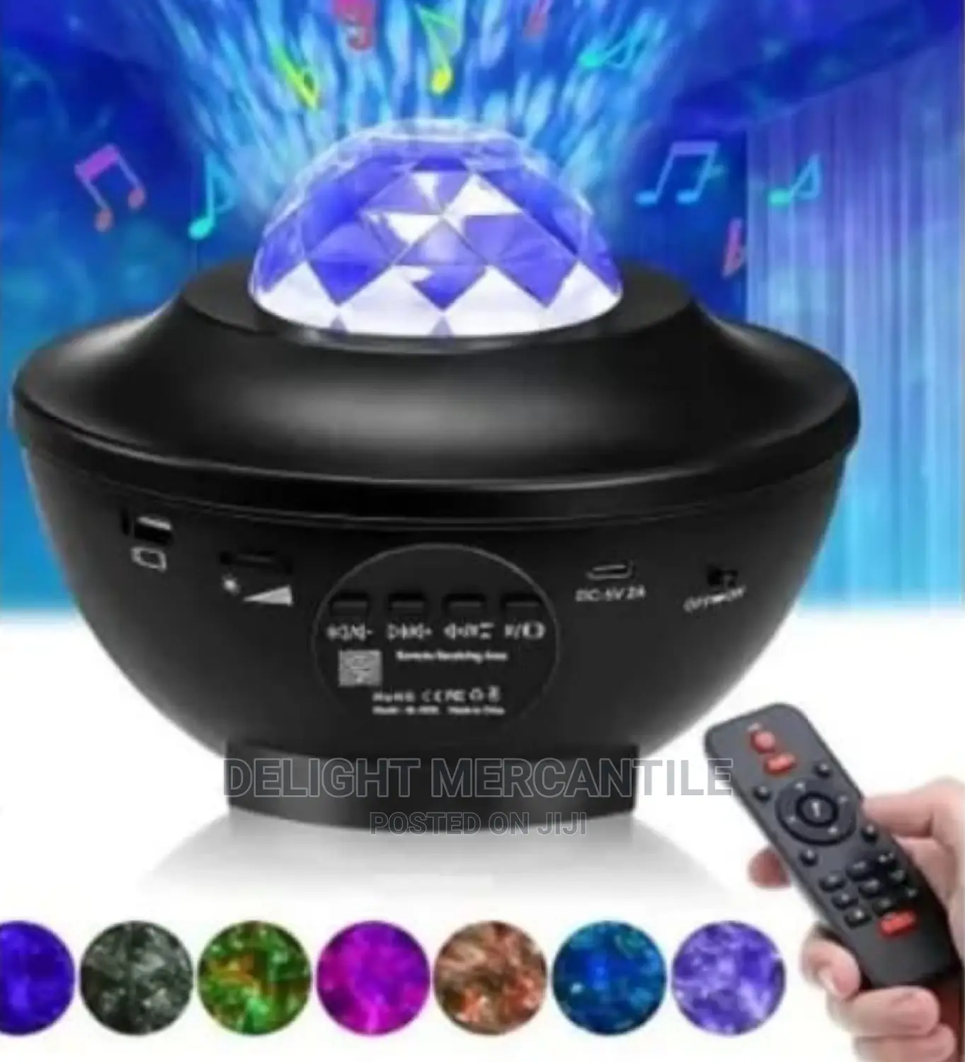 Starry Projector Galaxy Night Light With Remote in Lagos Island (Eko