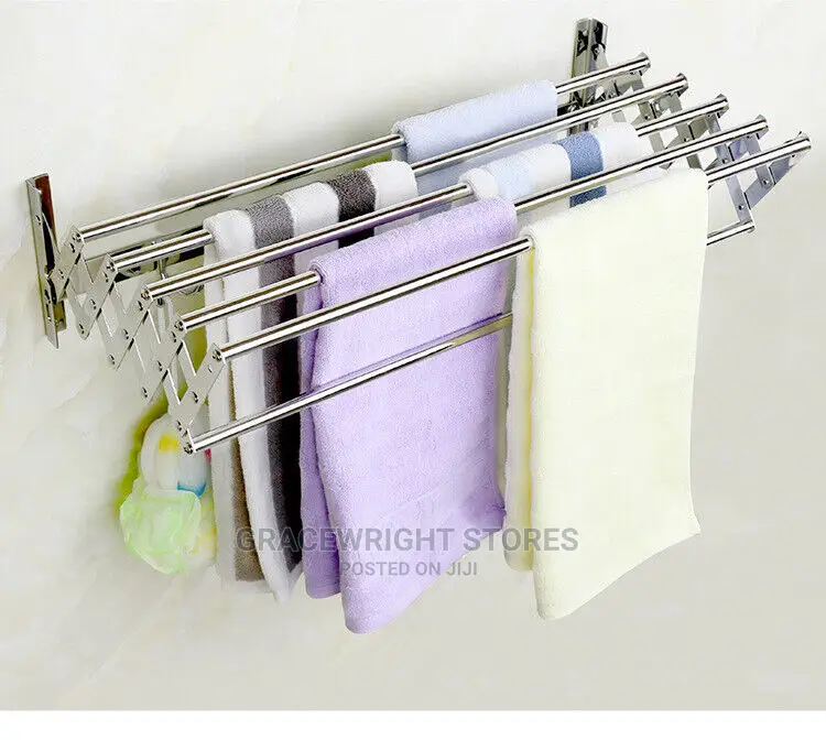 Collapsible/ Retractable Wall Mounted Cloth Hanger in Lagos Island (Eko