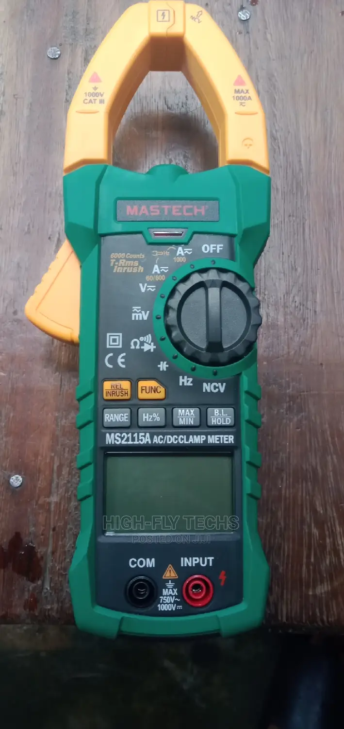 Mastech MS2115A True RMS Digital DC AC Clamp Meter in Lagos Island (Eko ...