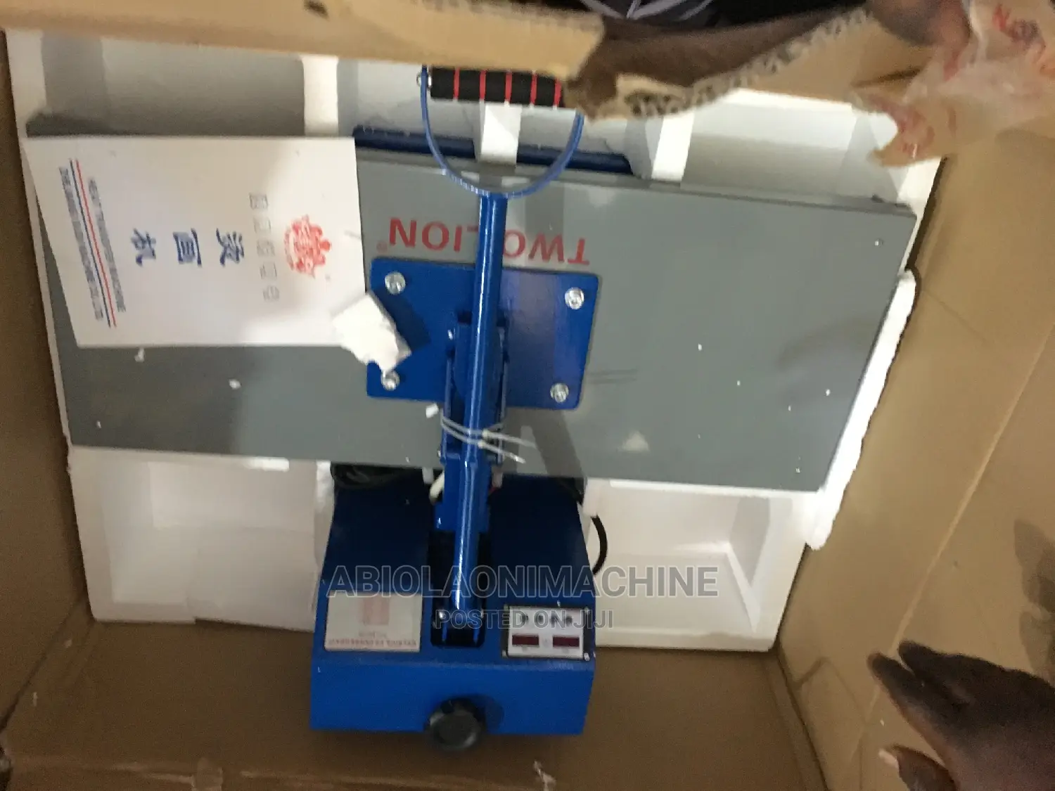 Two Lion Heat Transfer Machine (Stoning Machine) 38x82cm in Lagos