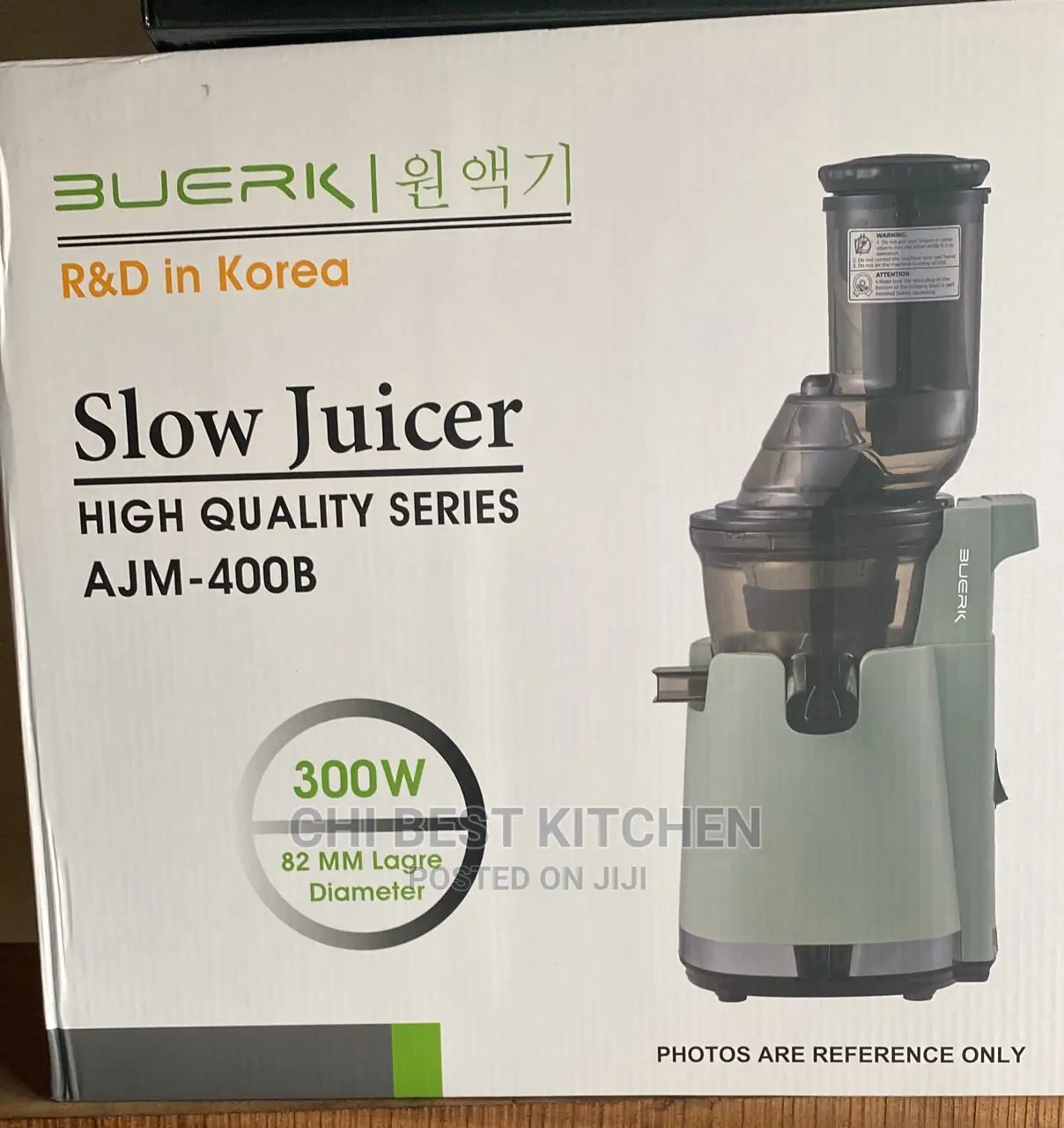 AJM400B Slow Juicer Masticating Kitchen Juicer in Ojo Kitchen