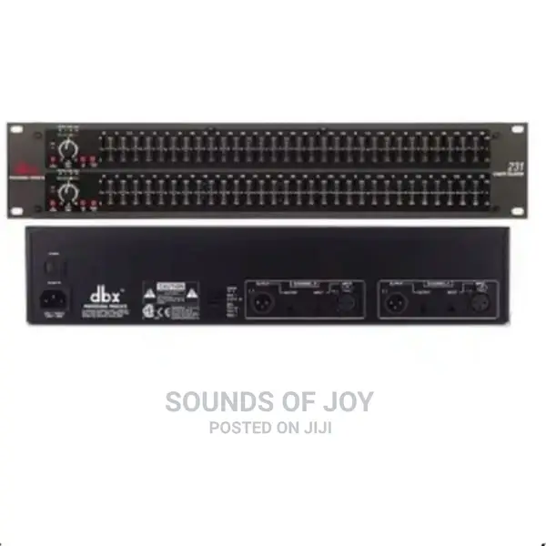 DBX 231 Graphic Equalizer Audio Sound System 2x31 Bands in Mushin