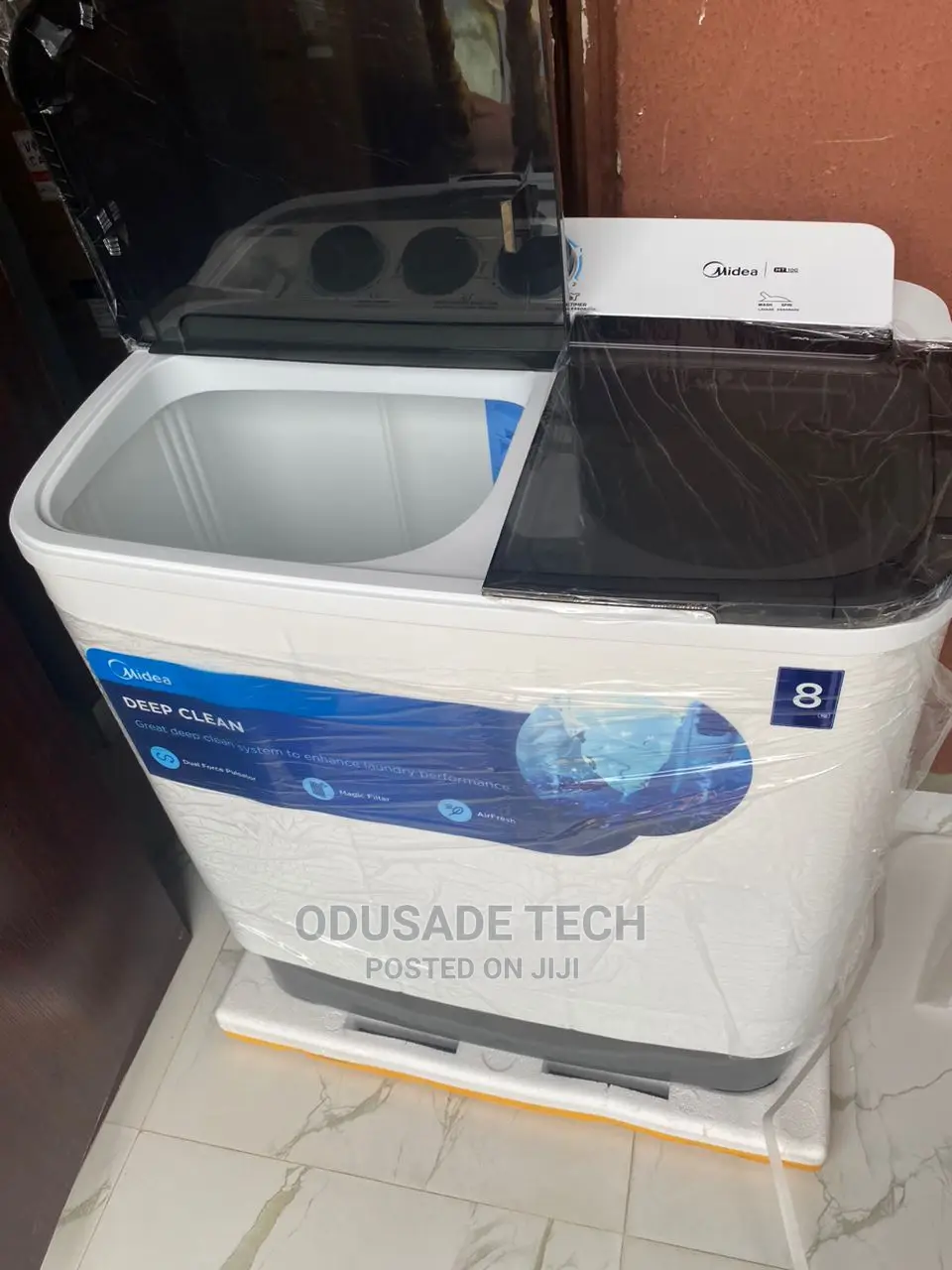 Midea 10KG Top Load / TWIN TUB Washing Machine in Isolo Home Appliances, Odusade Tech Jiji.ng