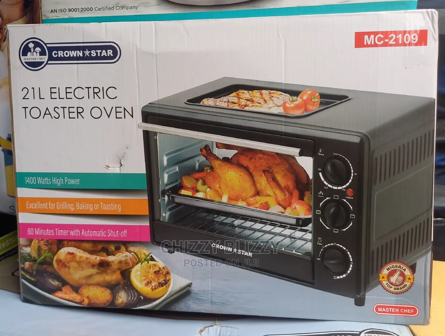 Masterchef Oven Toaster Baker Barbecue BBQ Grill 21litres in Lagos