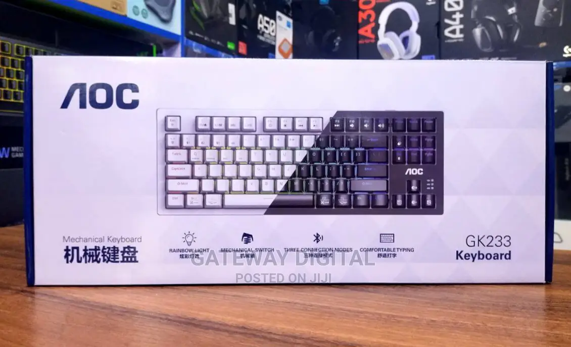Aoc Gk233 RGB Backlit 65 Mechanical Gaming Keyboard in Ikeja