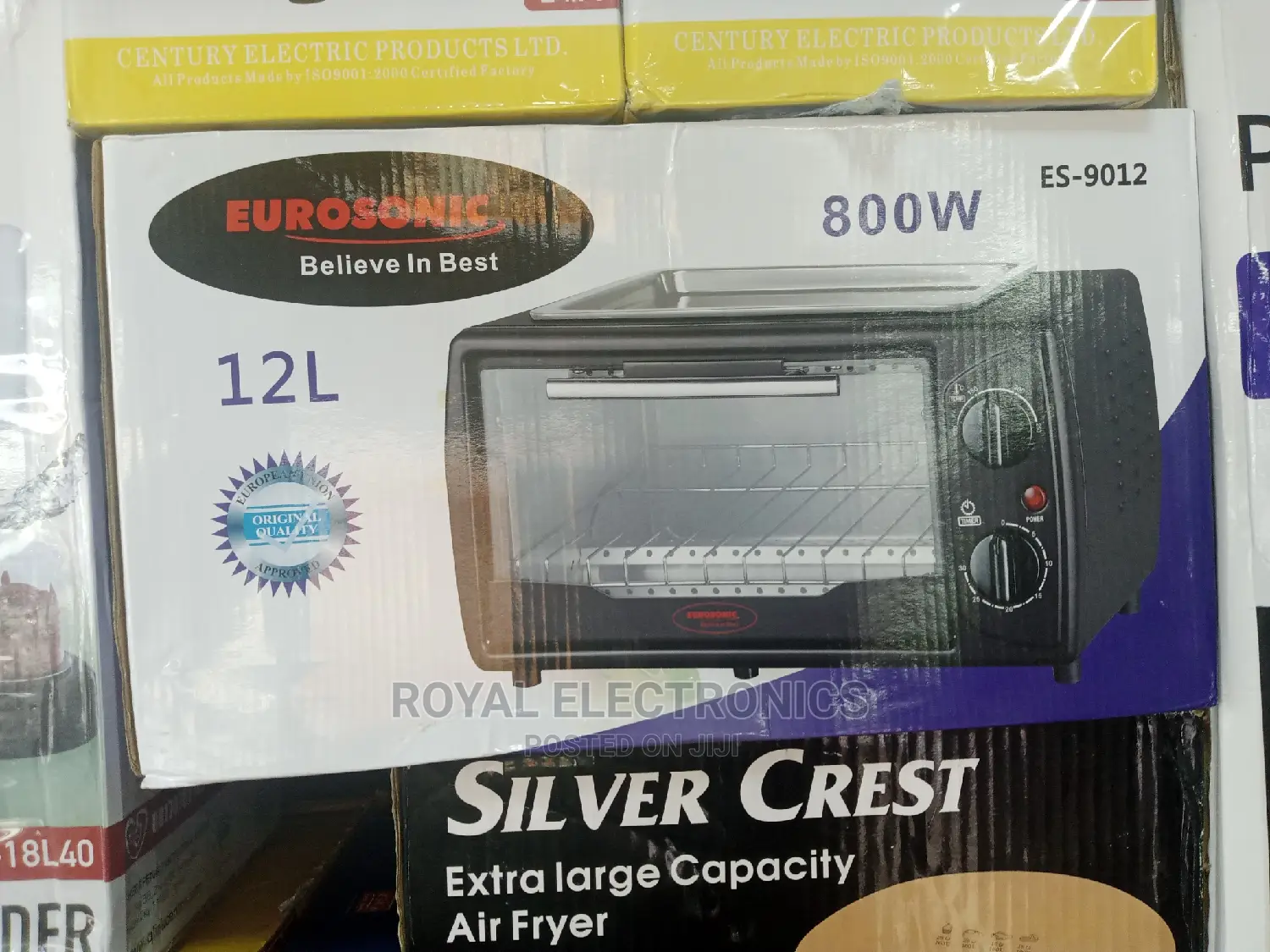 Eurosonic 12L Electric Oven + Grill 800W in Osogbo Kitchen