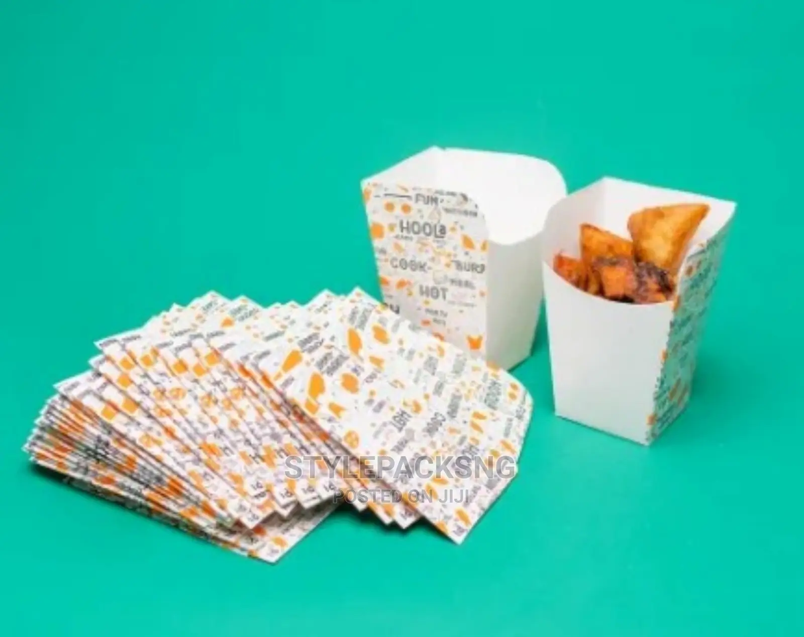 50 Pieces Paper Small Chops Pouch in Kosofe Kitchenware & Cookware