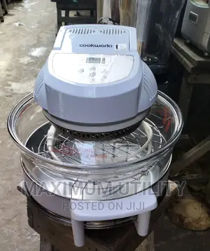 Photo - Cookworks 17ltrs Halogen Oven White And Black Colour