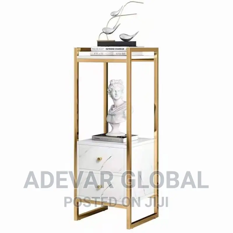 Nordic Bookshelf With Double Drawer in Surulere Furniture, Adevar