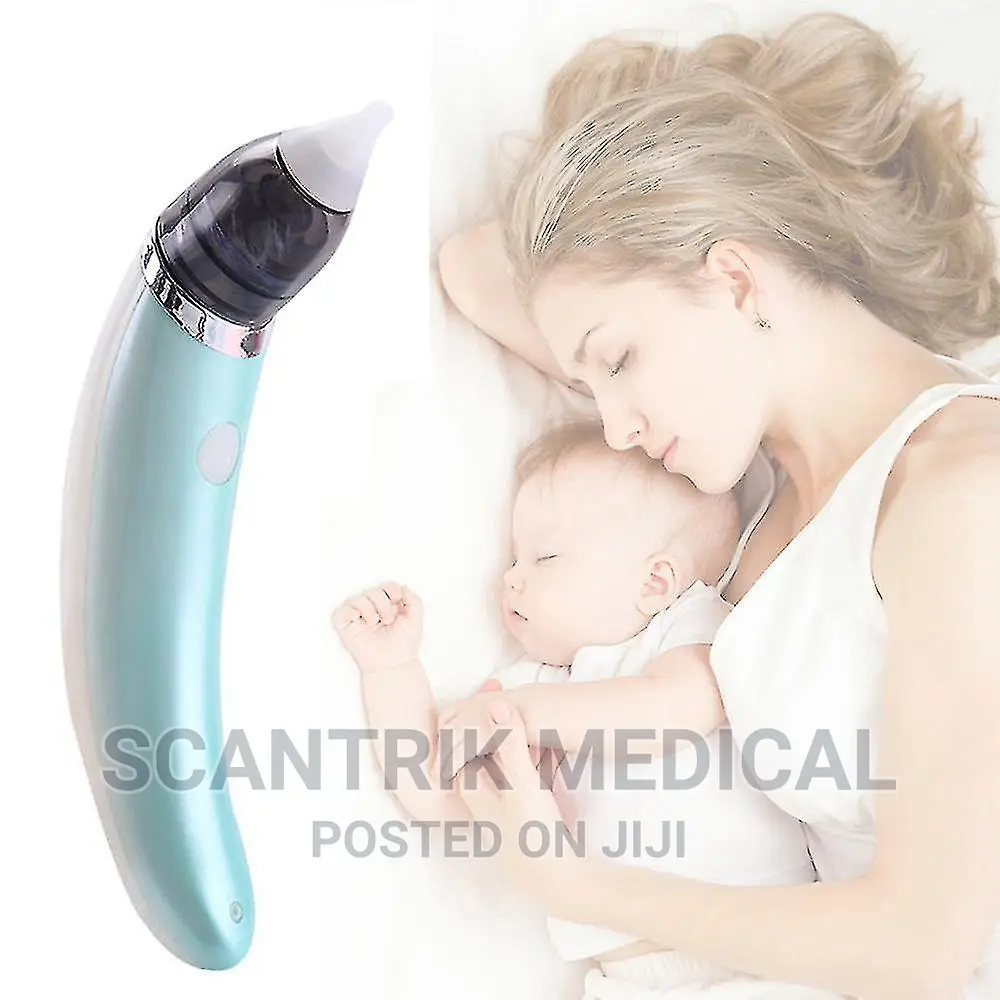 Aspiratore Nasale Elettrico Per Bambini - Silenzioso, Con Punta In Silicone, Ricaricabile USB, Portatile