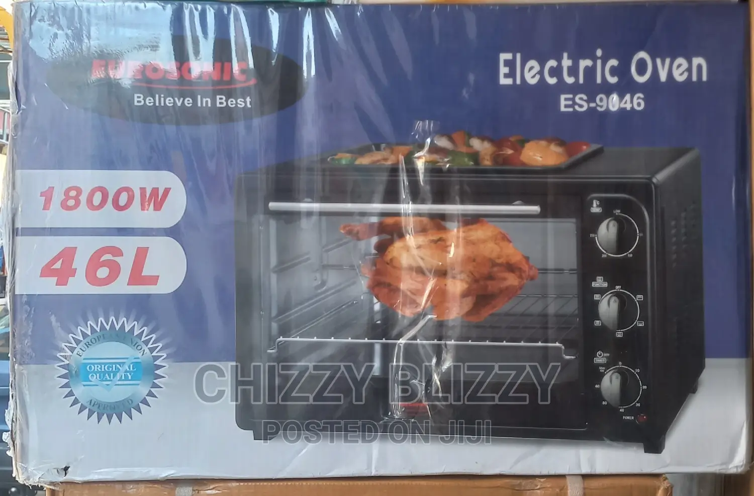 Eurosonic Table Top Large Capacity Electric Oven in Lagos Island (Eko