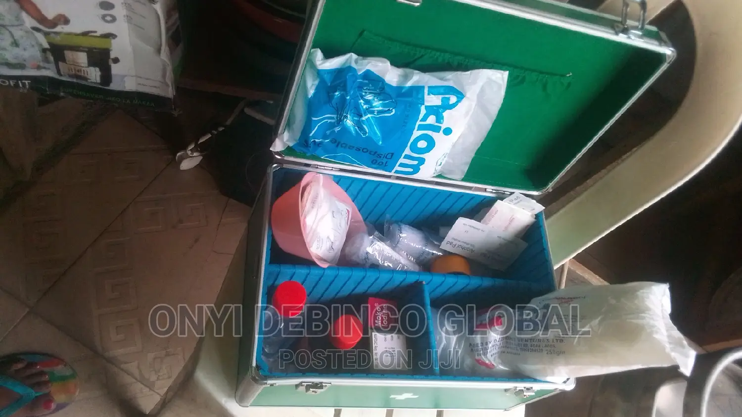First Aid Kit ( Equipped First Aid Box) in Ikeja Medical Supplies