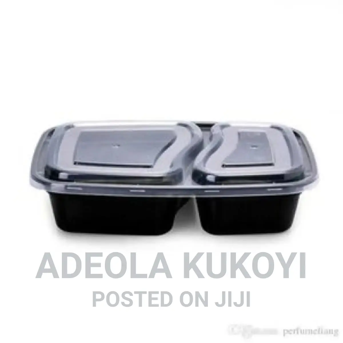 (1000pcs) of 2 Compartments Disposable Takeaway Plates in Lagos Island