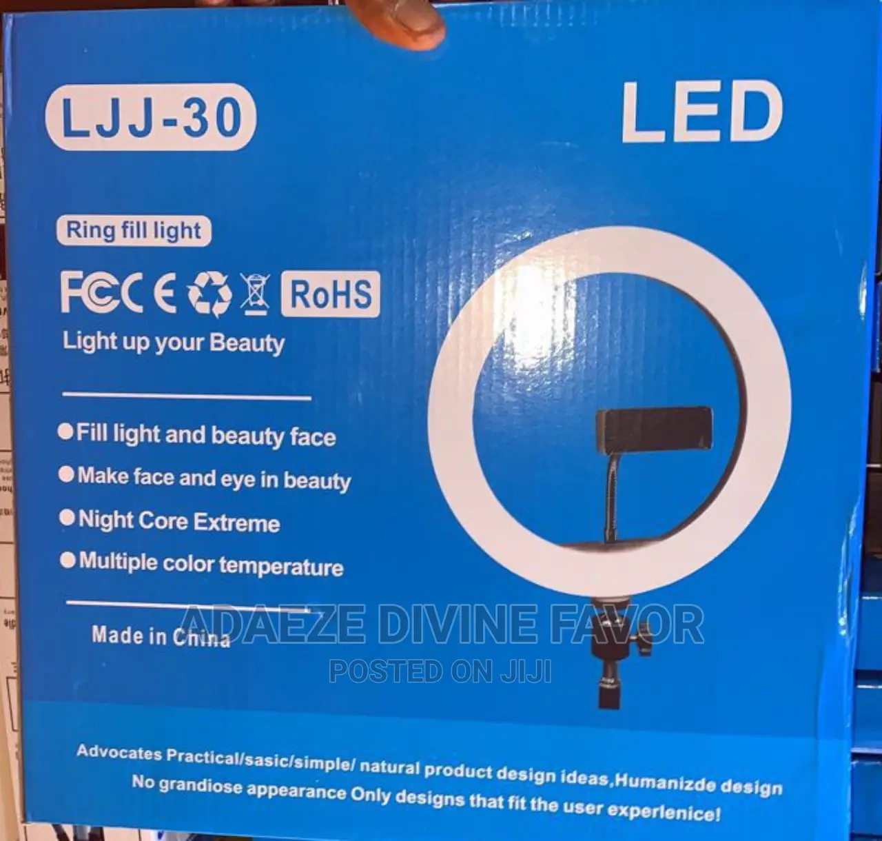 New 12 Inches LJJ-30 LED Ring Fill Light in Surulere - Stage Lighting ...
