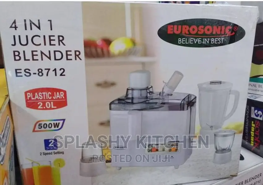 Eurosonic 4 in 1 Blender Juice Extractor Grinder With Mill in Lagos