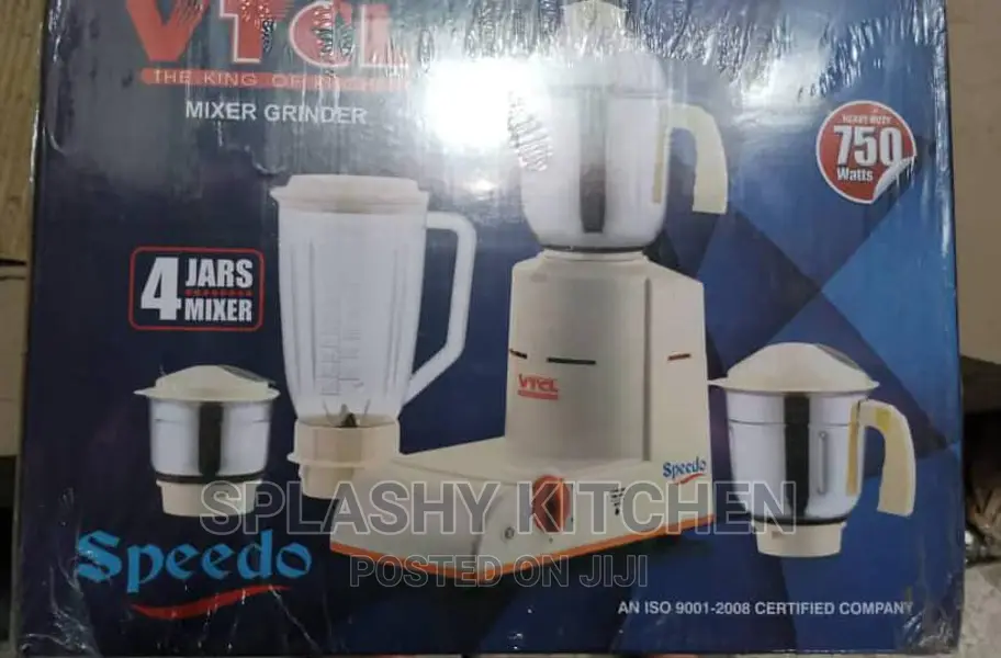 VTCL Blender Mixer and Grinder Set 750watts in Lagos Island (Eko