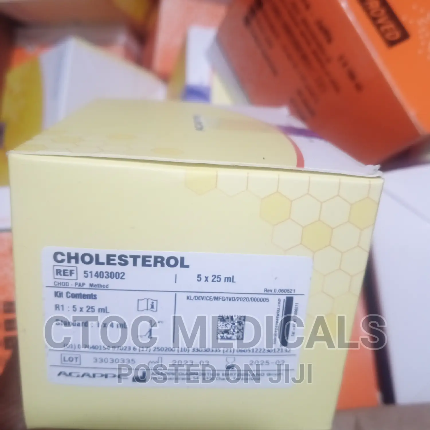 Cholesterol Agappe Reagents in Lagos Island (Eko) Medical Supplies