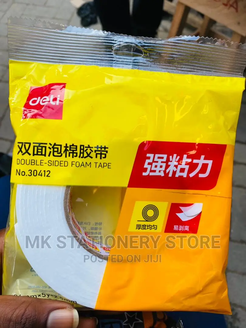 Double Sided Foam Tape in Lagos Island (Eko) Stationery, Mk Store