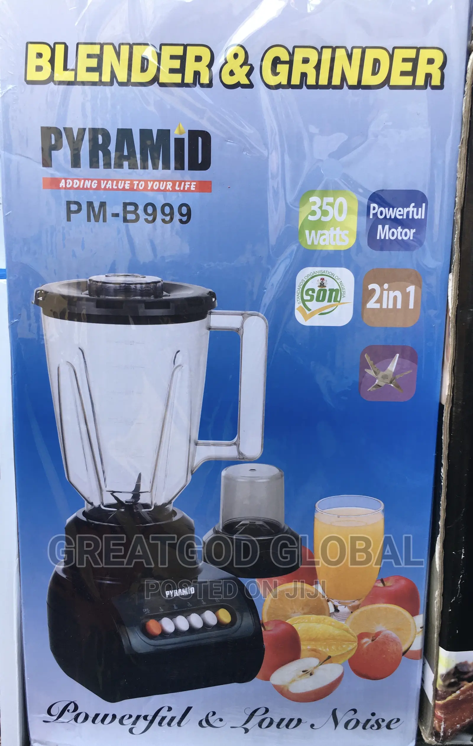 PYRAMID PMB999. Blender and Grinder in Lagos Island (Eko) Kitchen