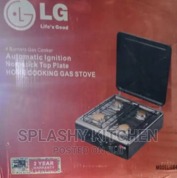 LG 4burner Automatic Table Top Gas Cooker in Lagos Island (Eko