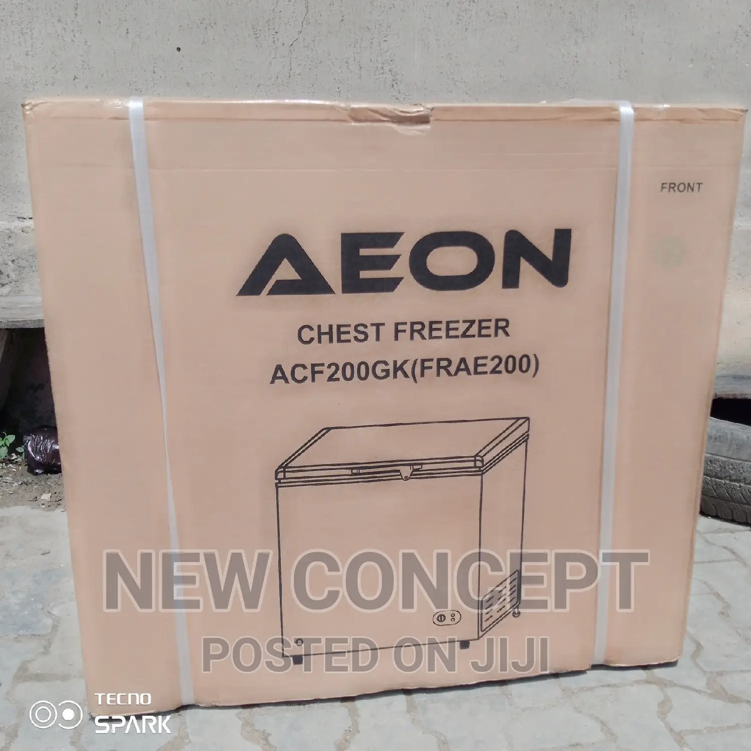 Aeon Chest Freezer Frost Free Complete 200L 1yr Warranty in Lekki