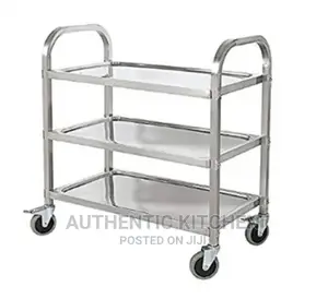 Photo - Brand New Stainless Commercial Food Trolley