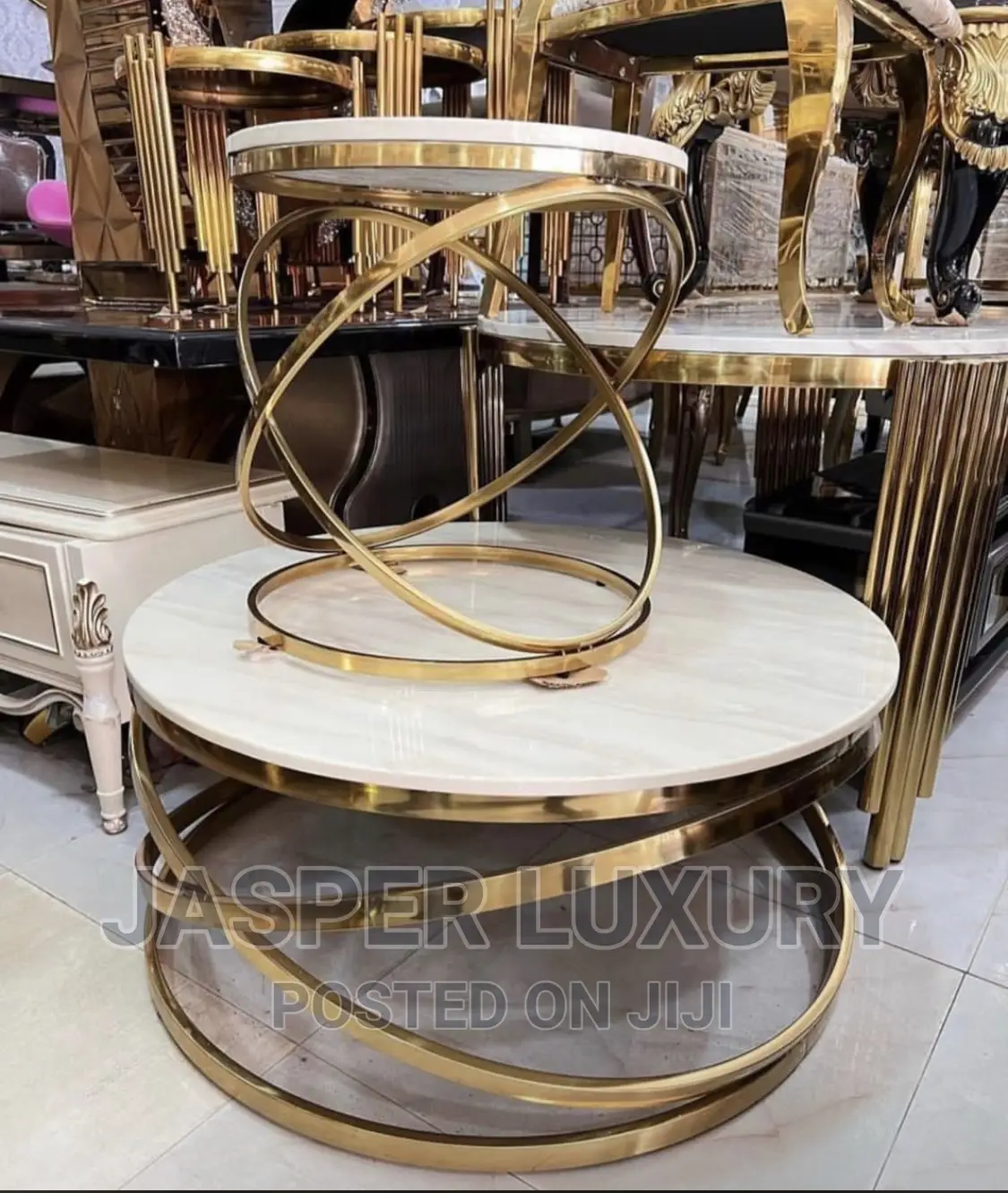 Amazing Center Table With Two Side Tables in Ikeja Furniture, Jasper