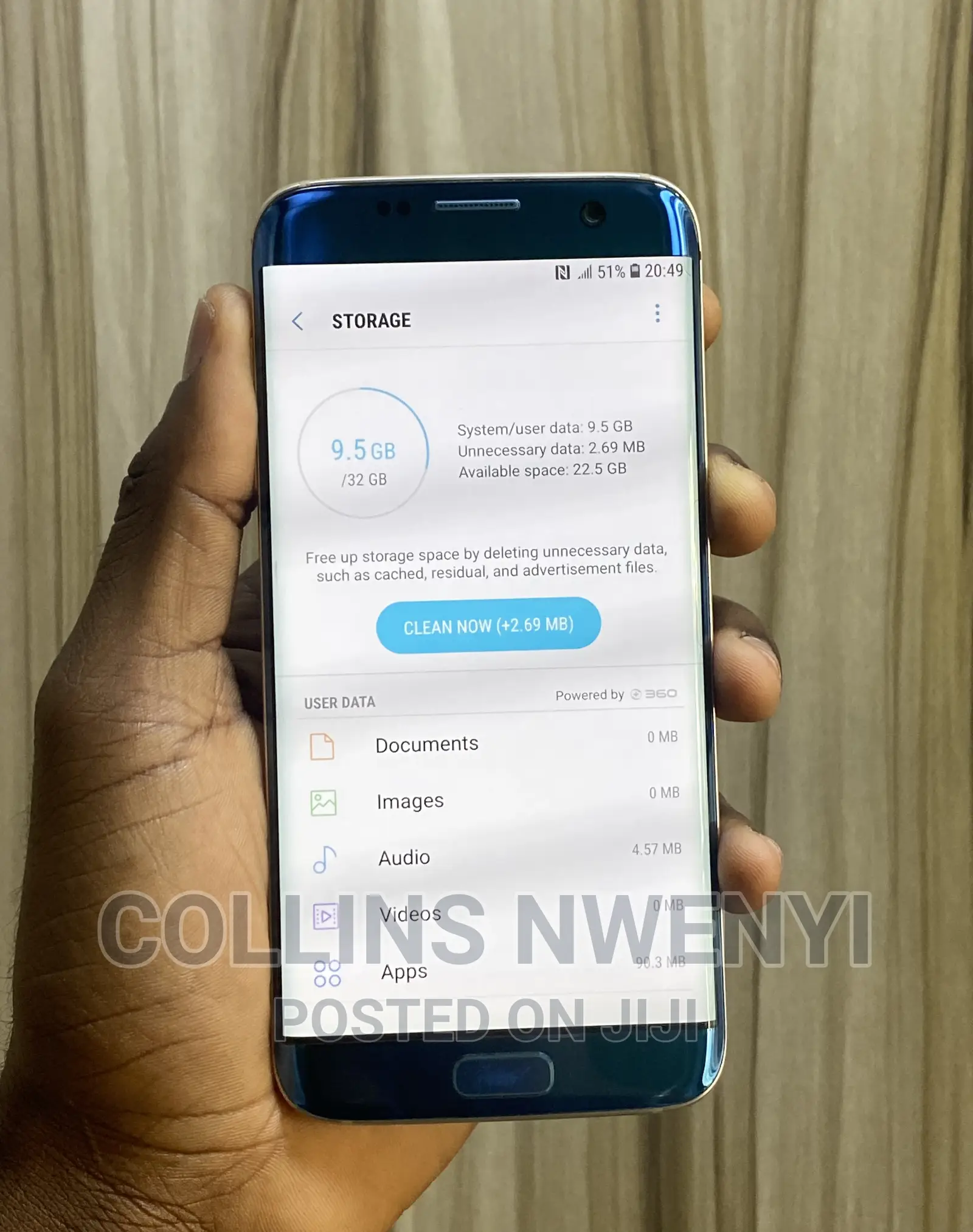 Samsung Galaxy S7 edge 32 GB Blue in Ikeja Mobile Phones, Collinkz