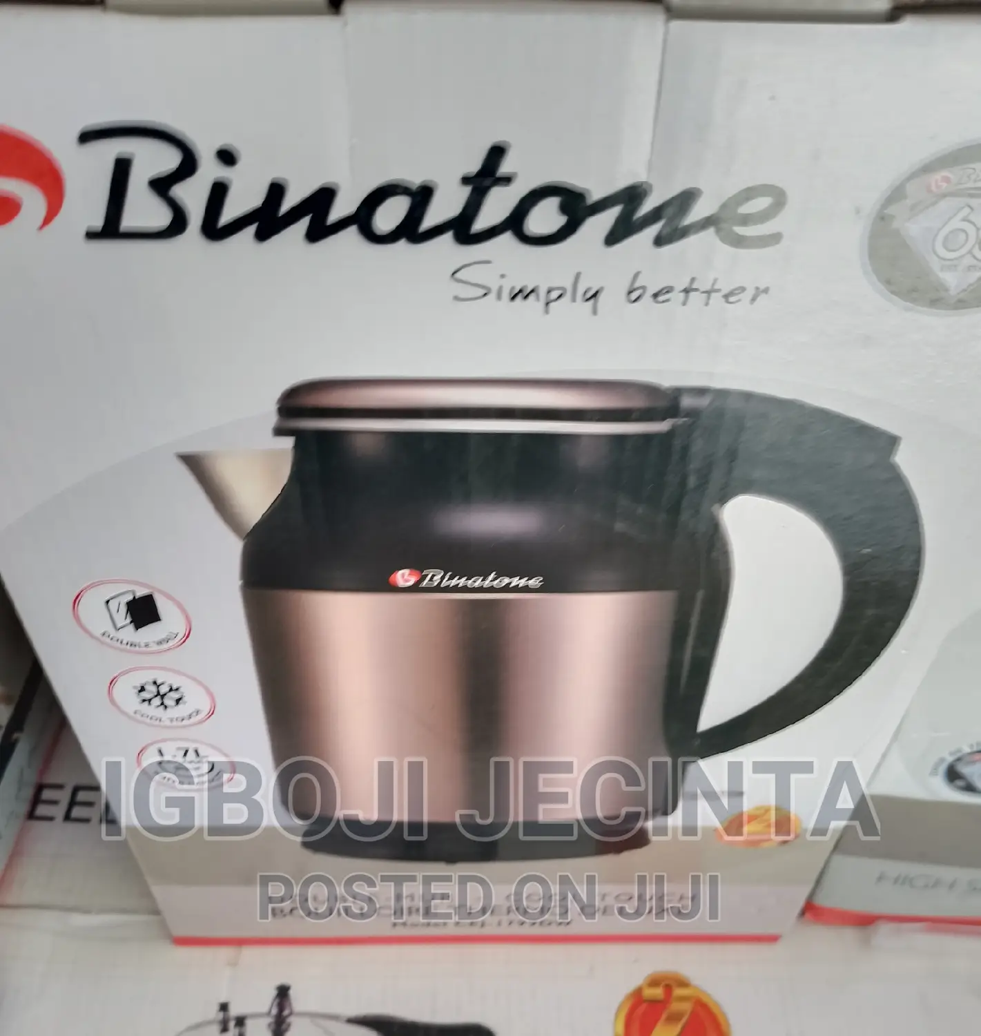 Binatone Electric Jug in Lagos Island (Eko) Kitchen Appliances, Jeccy