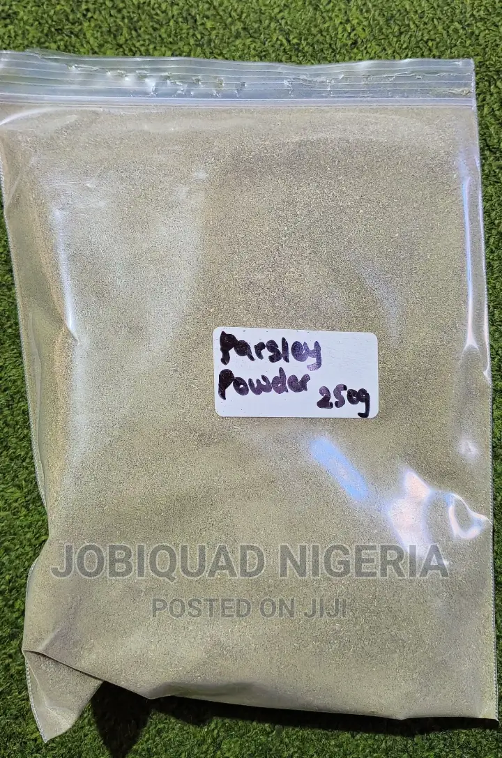 Parsley Leaf Organic Powder 250g in Alimosho Vitamins & Supplements