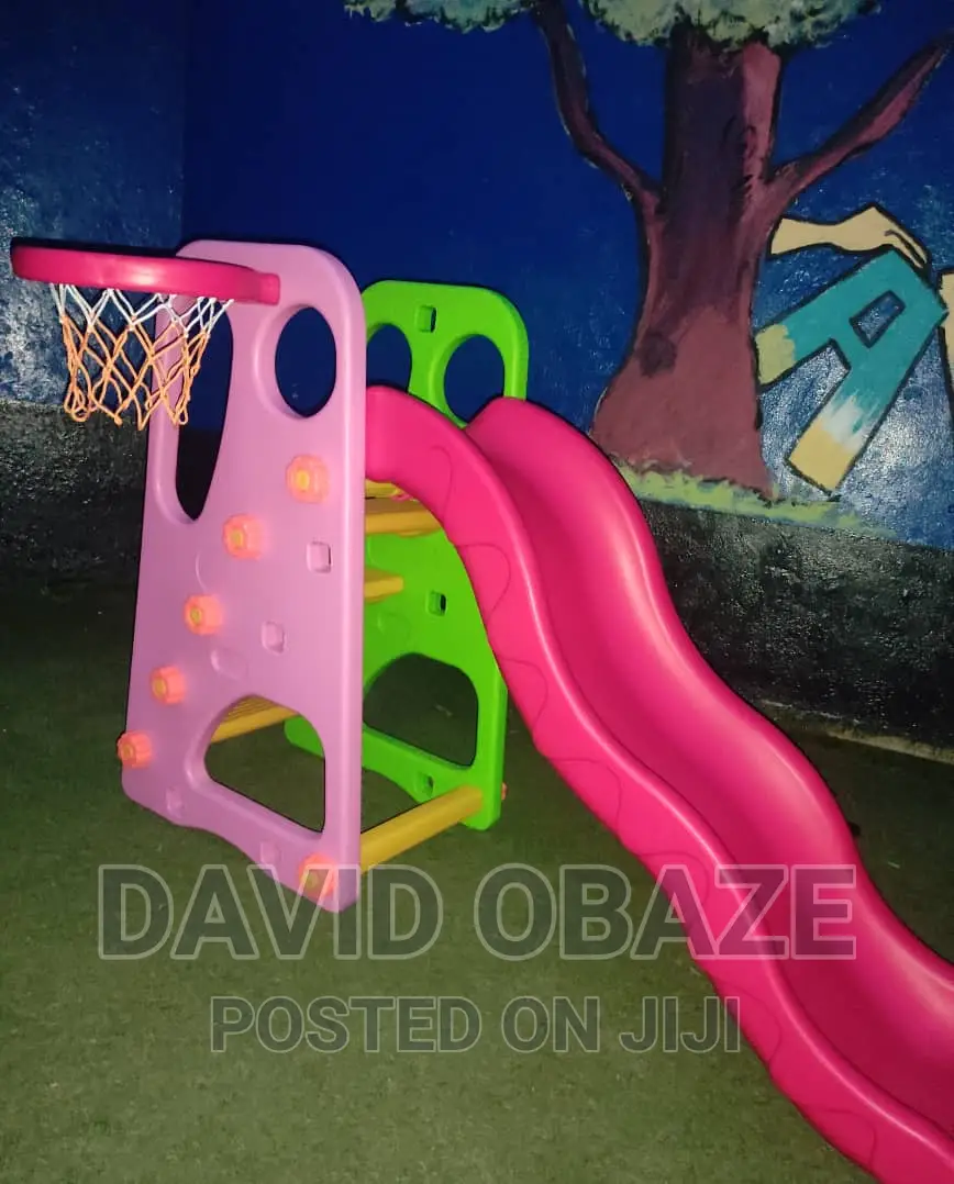 Slide and Basketball Set in Ikeja Playground Equipment, David Obaze