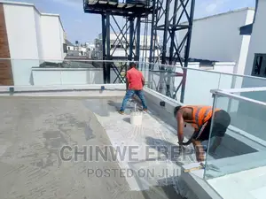 Photo - Removing of Felt and Using Liquid Waterproofing