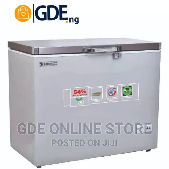 Scanfrost Freezer 250L SD Inv Silver Sfl250inv in Lagos Island (Eko) Kitchen Appliances, Gde