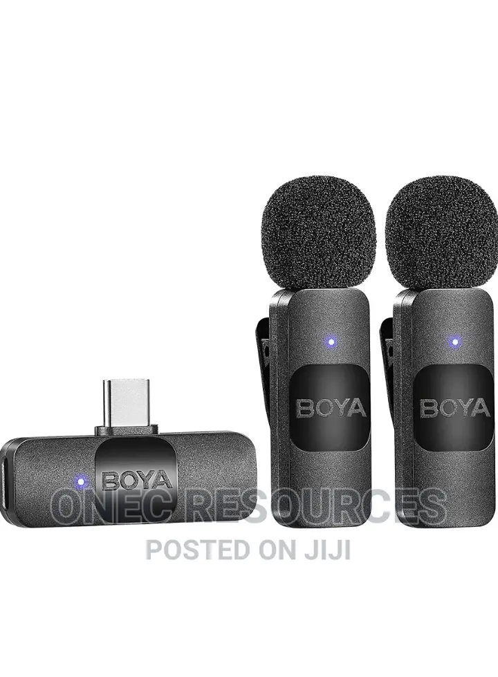 BOYA BYV20 Wireless Lavalier Lapel Microphone in Ikeja Audio & Music Equipment, Onec