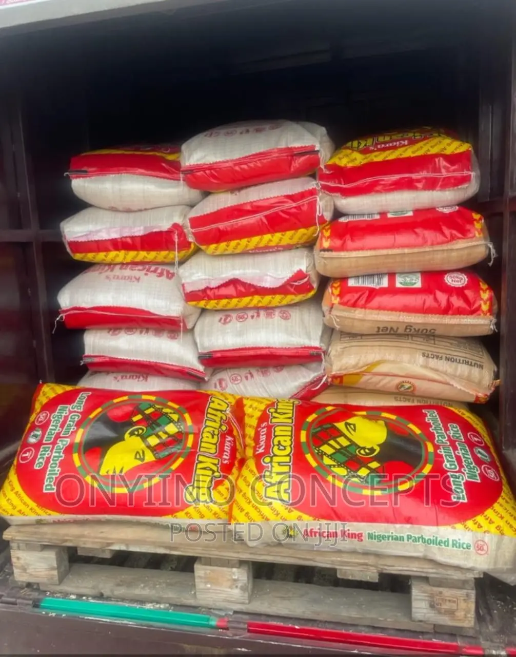 African King Rice 50kg in PortHarcourt Meals & Drinks, Onyiino
