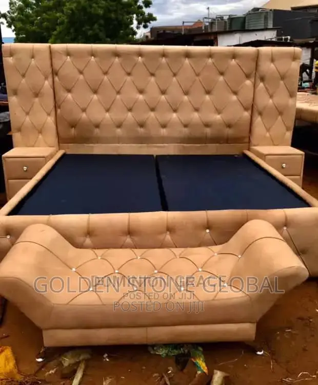High Quality Bed Frame. in Ikeja Furniture, Golden Stone Global Furniture Ltd Jiji.ng