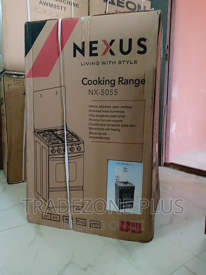 Original Nexus 4 Gas Burner Gas CookerNx5055 in Ikoyi Kitchen