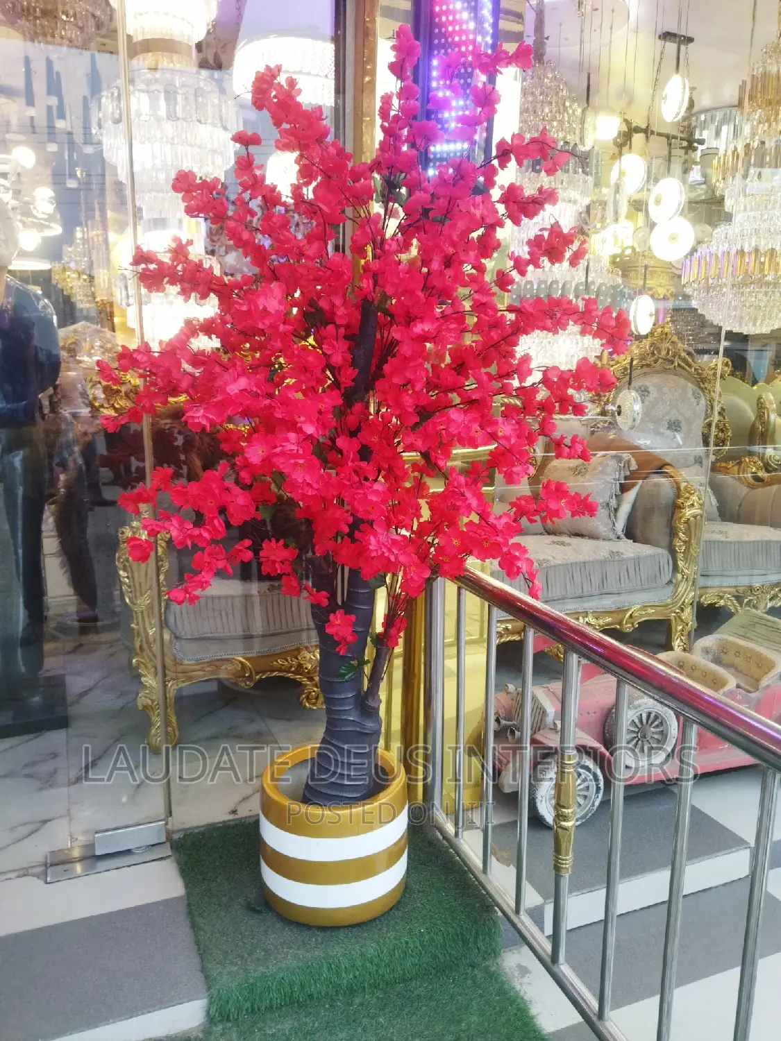 New Imported Artificial Flower With Pot in Ikeja Garden Supplies