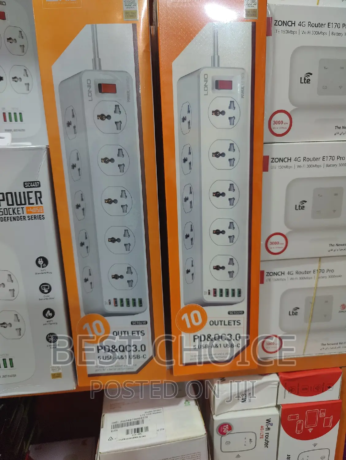 Pd Qc 10 Ways Power Surge Protector in Lagos Island (Eko) Electrical