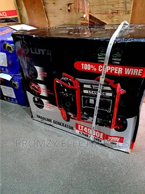 Photo - Lutian Remote Control Petrol Generator (4.5kva)100%