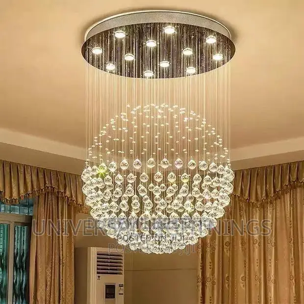 Crystal Chandelier in Ojo Home Accessories, Universal Lightnings