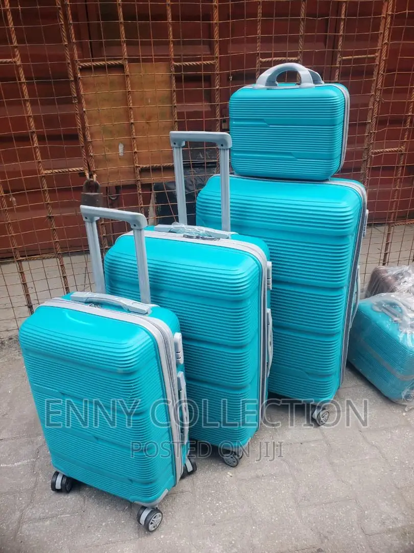 Set of Four Luggage Boxes in Lagos Island (Eko) Bags, ENNY