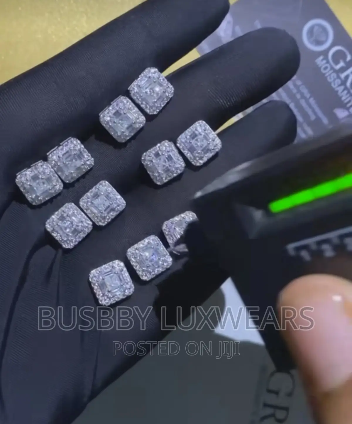 CZ STONES EARRINGS Passes Diamond Tester in Lagos Island (Eko